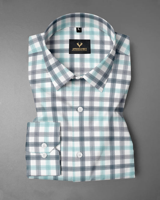 Multicolored Oxford Checkered Premium Cotton Shirt