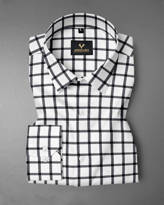 Oxford Checkered Premium Cotton Shirt