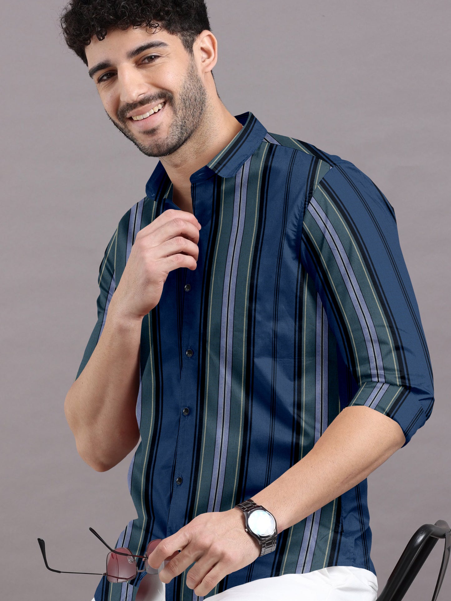 Multi Striped Shirt for Men