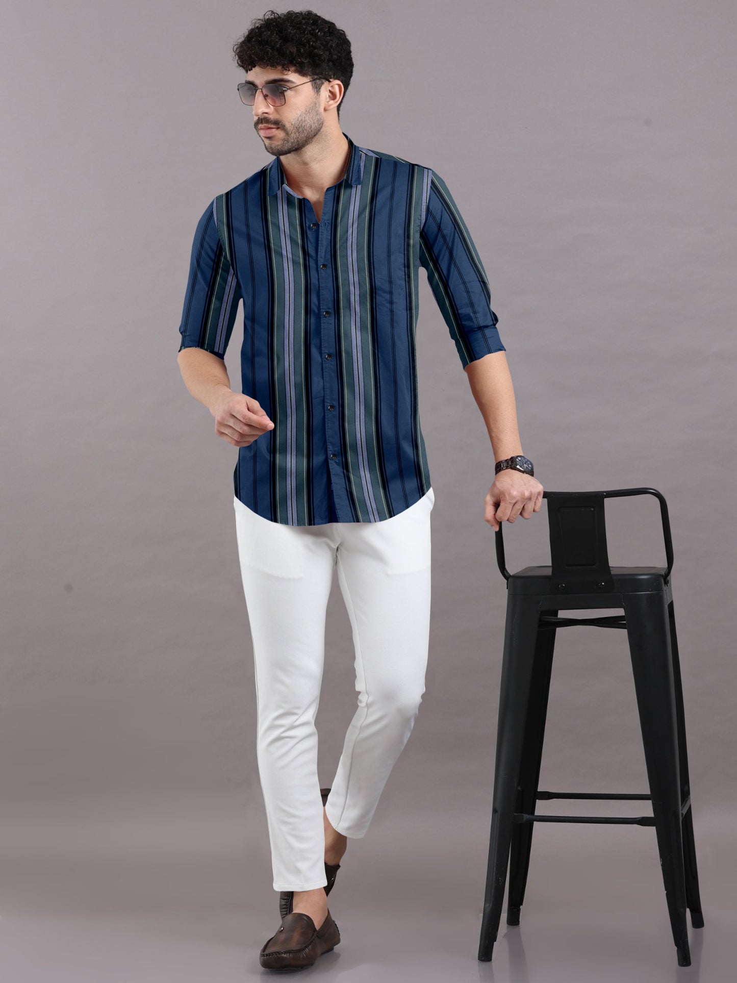 Multi Striped Shirt for Men